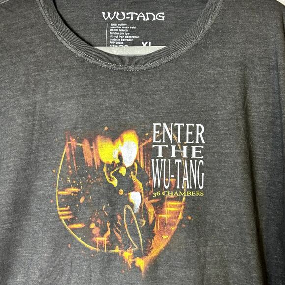 Wu Tang New 36 Chambers GhostfFace Raekwon MethodMan Long Sleeve Graphic Tee XL - Picture 2 of 3